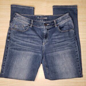 Chico's Womens Platinum Ultimate Fit Jeans 0 (4)